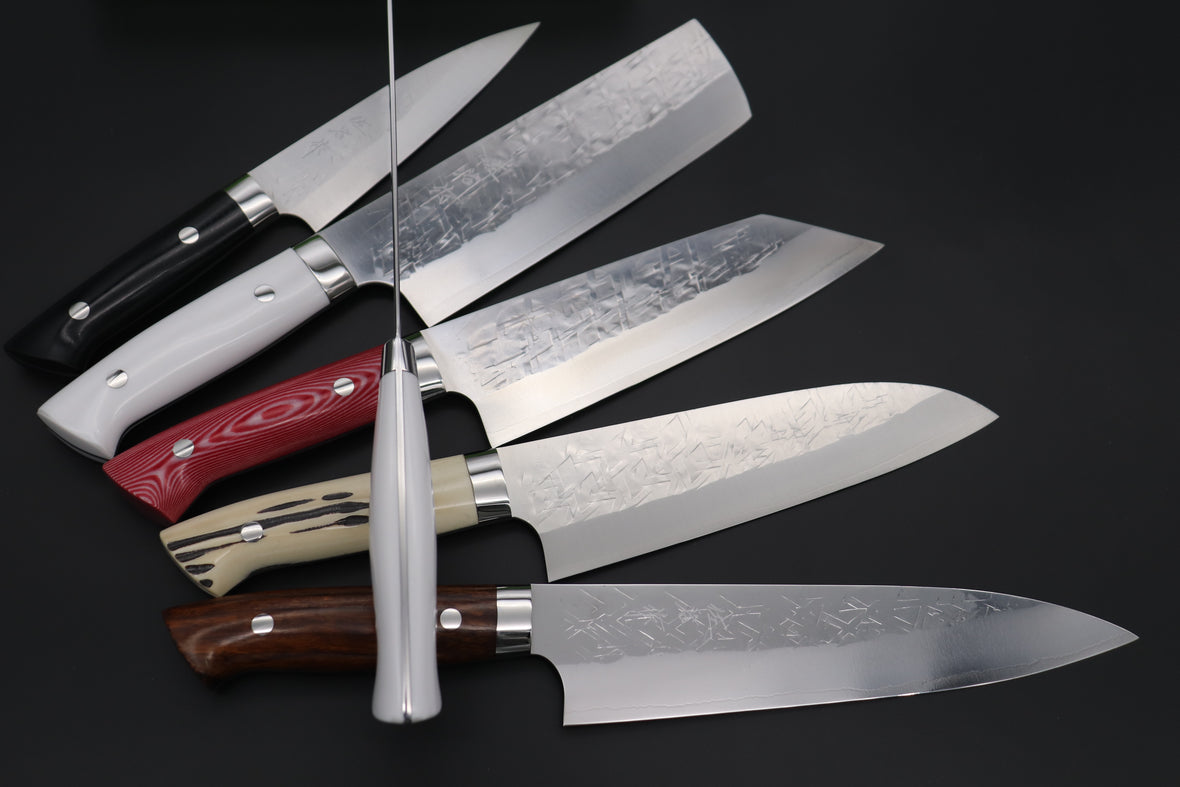 Takeshi Saji SRS-13 Hammer Forged, Custom Handmade Handle Series