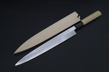 Fu-Rin-Ka-Zan Yanagiba FSO-68L左 Yanagiba270mm (10.6inch) "Left Handed Version ! " Fu-Rin-Ka-Zan Limited, Hon Kasumi Blue Steel No.1 Yanagiba 270mm (10.6 Inch, FSO-68L左)