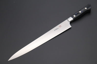 Hattori Sujihiki Hattori FH Series Limited Edition Sujihiki (230mm and 300mm, 3 sizes, "Black Space" Corian® Handle)