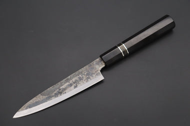 Shirou-Kunimitsu Wa Petty Shirou-Kunimitsu White Steel No.2 Kurouchi Series Special Edition SK-1SP60 Wa Petty 140mm (5.5 Inch)