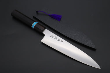 Sukenari Kiritsuke SCL-545 ZDP189 Kiritsuke 210mm (8.2 inch) Custom Limited Edition, Sukenari ZDP-189 Clad Kiritsuke 210mm (8.2 inch, SCL-545)