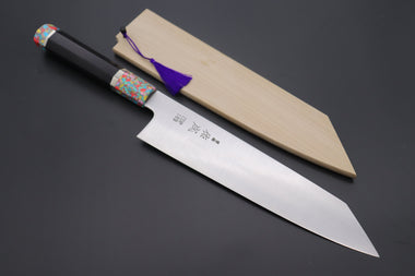 Sukenari Kiritsuke SCL-345 ZDP189 Kiritsuke 240mm (9.4 inch) Custom Limited Edition, Sukenari ZDP-189 Clad Kiritsuke 240mm (9.4 inch, SCL-345)