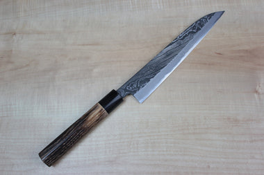 Tsukasa Hinoura Custom Knife "Unryu-Mon" Wa Petty 195mm (7.6 Inch) - japanesechefsknife.mom