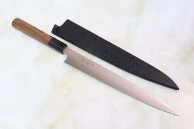 Sukenari HAP-40 Series Wa Sujihiki (240mm and 270mm, 2 sizes, Octagon Shaped Bocote Wood Handle) - japanesechefsknife.mom