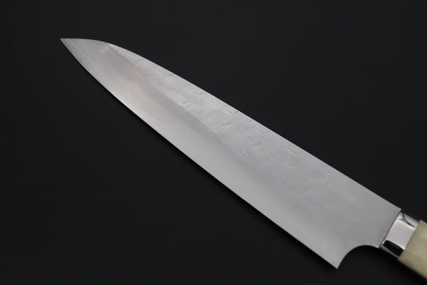Takeshi Saji SRS-13 Hammer Forged, Custom Handmade Handle Series TS-13 Gyuto 240mm (9.4 Inch, Stag Bone Handle)