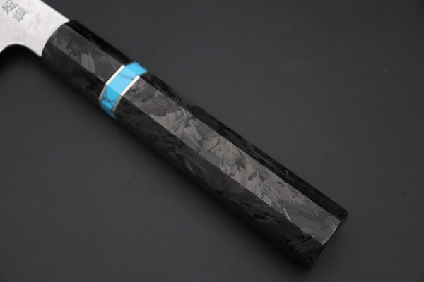 Custom Limited Edition, Sukenari ZDP-189 Nickel Damascus Wa Gyuto 270mm (10.6 inch, SCL-688)