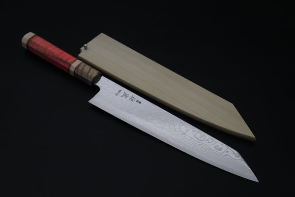 Custom Limited Edition, Sukenari HAP-40 Nickel Damascus Kiritsuke 270mm (10.6 inch, SCL-689)