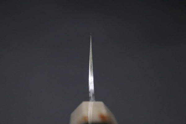 Mizuno Tanrenjo — Special Orders & Limited Editions “尖った Togatta” " Akitada Honyaki White Steel Series - Wa Gyuto (MT-17)