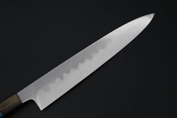 Mizuno Tanrenjo — Special Orders & Limited Editions “尖った Togatta” " Akitada Honyaki White Steel Series - Wa Gyuto (MT-16)