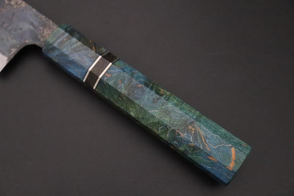 Shirou-Kunimitsu White Steel No.2 Kurouchi Series Special Edition SK-4SP61 Bunka 190mm (7.4 Inch)