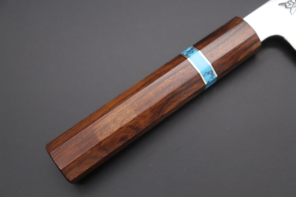 Sukenari Wa Gyuto Custom Limited Edition, Sukenari Honyaki Series White Steel No.2 Wa Gyuto 210mm (8.2 Inch, SCL-565)