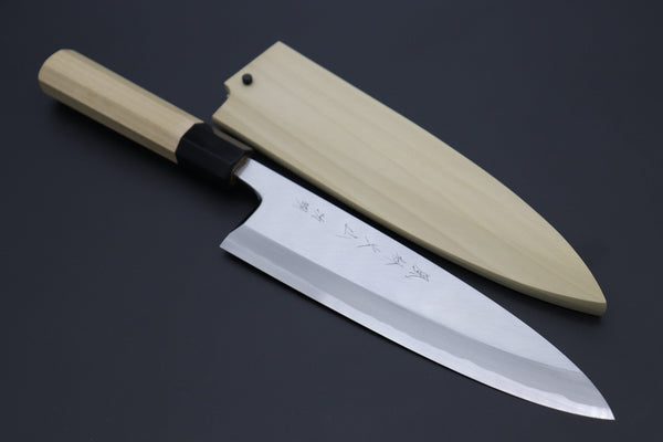 Fu-Rin-Ka-Zan Ai Deba FB-13 Ai Deba 195mm (7.6inch) / Right Handed Fu-Rin-Ka-Zan Hon Kasumi Series Blue Steel No.2 Ai Deba (180mm and 195mm)