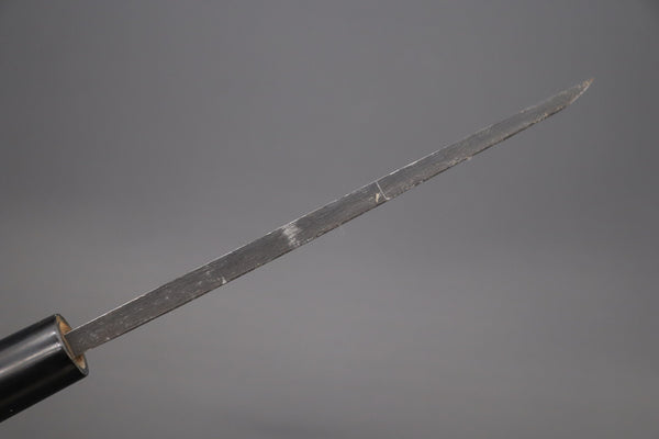 Fu-Rin-Ka-Zan Deba Fu-Rin-Ka-Zan Kurouchi White Steel No.2 Series Deba (Oval Shaped Magnolia Wood Handle with Water Buffalo Ferrules, 165mm and 180mm)