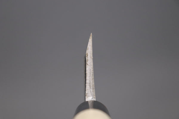 Fu-Rin-Ka-Zan Deba Fu-Rin-Ka-Zan Kurouchi White Steel No.2 Series Deba (Oval Shaped Magnolia Wood Handle with Water Buffalo Ferrules, 165mm and 180mm)