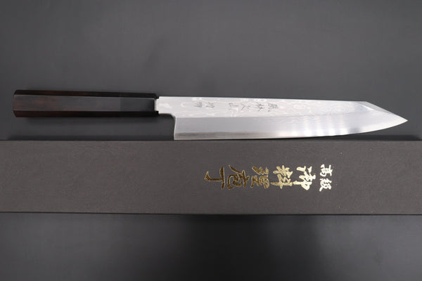 Fu-Rin-Ka-Zan Kiritsuke Fu-Rin-Ka-Zan Limited, Blue Steel No.1 Suminagashi Kiritsuke 240mm (9.4 inch) (FSO-8S)