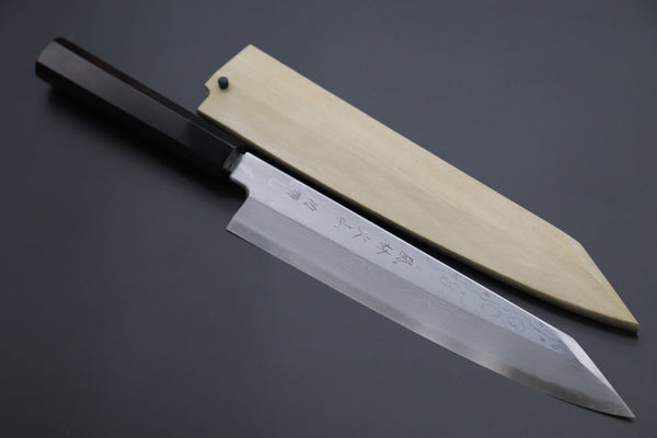 Fu-Rin-Ka-Zan Kiritsuke Fu-Rin-Ka-Zan Limited, Blue Steel No.1 Suminagashi Kiritsuke 240mm (9.4 inch) (FSO-8S)