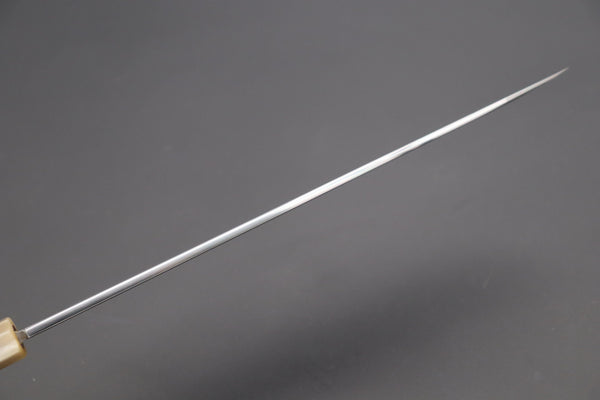 Fu-Rin-Ka-Zan Kiritsuke Fu-Rin-Ka-Zan Limited, (FSO-6SQP) White Steel No.1 Kiritsuke 240mm (9.4inch, Octagon Shaped Quincewood Handle, Mirror Polished Blade)