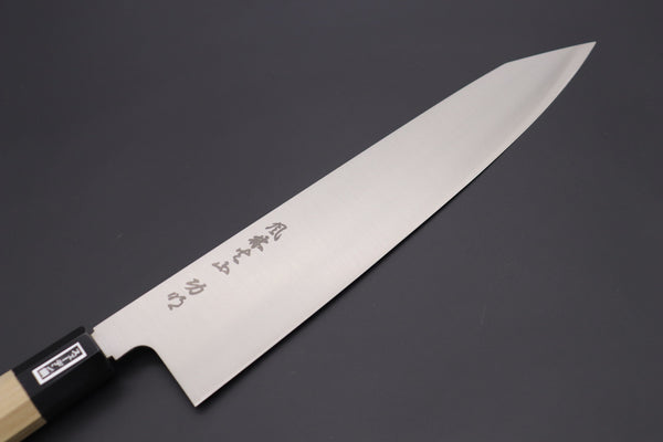 Fu-Rin-Ka-Zan Kiritsuke Fu-Rin-Ka-Zan Pure Sweden Stainless Steel Wa Series Kiritsuke Gyuto (240mm or 300mm, 2 sizes)