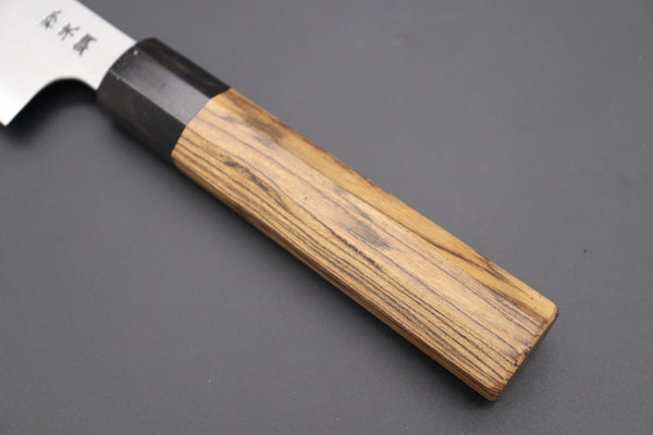 Fu-Rin-Ka-Zan Kiritsuke Fu-Rin-Ka-Zan R-2 Clad Wa Series Special Kiritsuke-Slicer (240mm and 270mm, 2 sizes, Narrower Blade Width, Octagon Shaped Bocote Wood Handle)