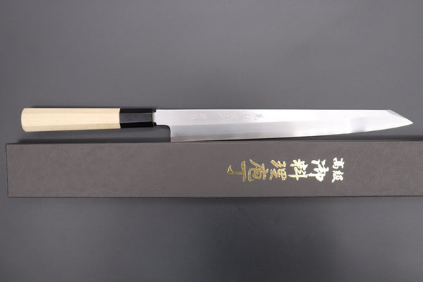 Fu-Rin-Ka-Zan Kiritsuke Yanagiba Fu-Rin-Ka-Zan Hon Kasumi Series Blue Steel No.2 Kiritsuke Yanagiba (240mm to 300mm, 3 Sizes)