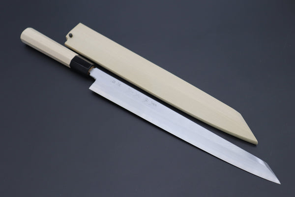 Fu-Rin-Ka-Zan Kiritsuke Yanagiba FB-7 Kiritsuke Yanagiba 300mm (11.8inch) / Right Handed Fu-Rin-Ka-Zan Hon Kasumi Series Blue Steel No.2 Kiritsuke Yanagiba (240mm to 300mm, 3 Sizes)
