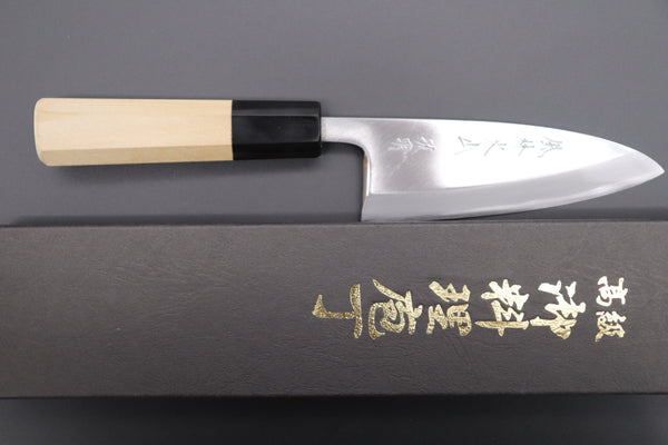 Fu-Rin-Ka-Zan Ko Deba Fu-Rin-Ka-Zan Hon Kasumi Series Blue Steel No.2 FB-22 Ko-Deba 120mm (4.7 Inch)