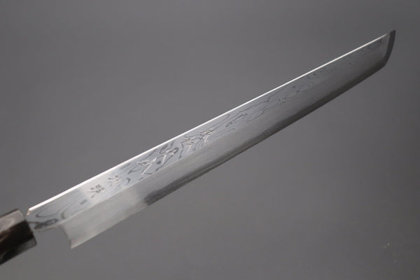 Fu-Rin-Ka-Zan Sakimaru Takohiki Fu-Rin-Ka-Zan Limited, FSO-13 Blue Steel No.1 Suminagashi Sakimaru Takohiki 270mm (10.6 inch)