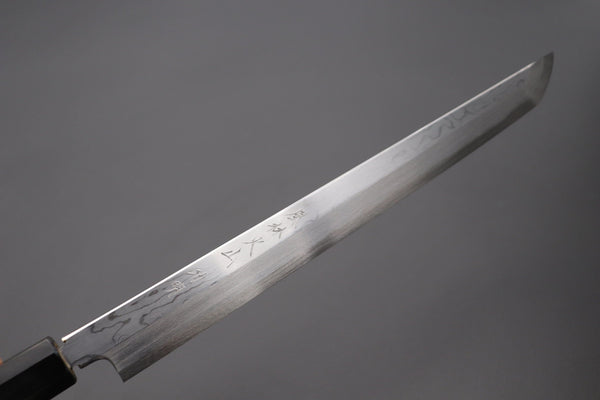 Fu-Rin-Ka-Zan Sakimaru Takohiki Fu-Rin-Ka-Zan Limited, FSO-13M Blue Steel No.1 Suminagashi Sakimaru Takohiki 270mm (10.6 inch)