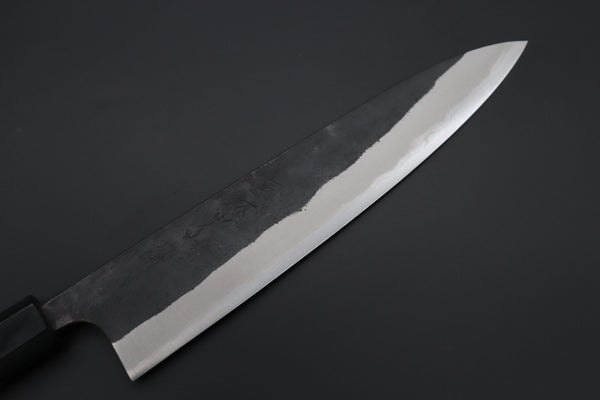 Fu-Rin-Ka-Zan Wa Gyuto Fu-Rin-Ka-Zan Aogami Super Kurouchi Series Wa Gyuto (180mm to 240mm, 3 sizes, Octagon Shaped Red-Sandal Wood Handle)