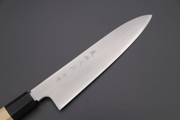 Fu-Rin-Ka-Zan Wa Gyuto Fu-Rin-Ka-Zan Hon Kasumi Gingami No.3 Wa Gyuto (210mm and 240mm, 2 Sizes, Double Bevel Edge)