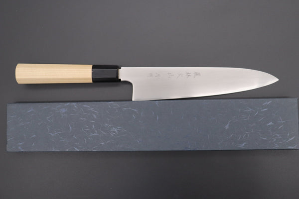 Fu-Rin-Ka-Zan Wa Gyuto Fu-Rin-Ka-Zan Hon Kasumi Gingami No.3 Wa Gyuto (210mm and 240mm, 2 Sizes, Double Bevel Edge)