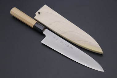 Fu-Rin-Ka-Zan Wa Gyuto Fu-Rin-Ka-Zan Hon Kasumi Gingami No.3 Wa Gyuto (210mm and 240mm, 2 Sizes, Double Bevel Edge)