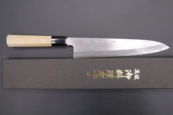 Fu-Rin-Ka-Zan Wa Gyuto Fu-Rin-Ka-Zan Hon Kasumi Series Blue Steel No.2 Wa Gyuto (Single Bevel Edge, 210m to 270mm, 3 sizes)