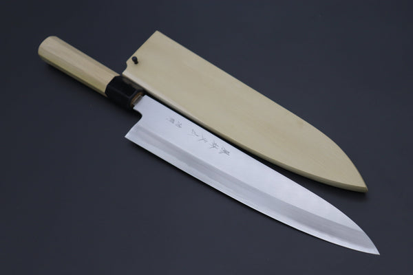 Fu-Rin-Ka-Zan Wa Gyuto FGS-5 Wa Gyuto 270mm (10.6inch) / Right Handed Fu-Rin-Ka-Zan Hon Kasumi Series Gingami No.3 Wa Gyuto (Single Bevel Edge, 210mm to 270mm, 3 sizes)