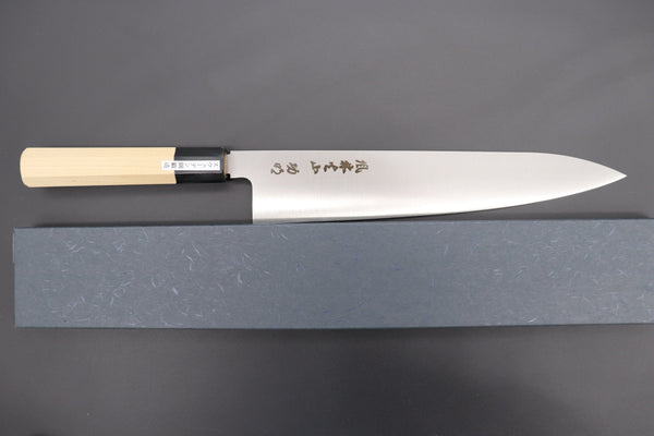 Fu-Rin-Ka-Zan Wa Gyuto Fu-Rin-Ka-Zan Limited, Sweden Stainless Steel Wa Series “Hammer Forged” Wa Gyuto (240mm to 300mm, 3 sizes)