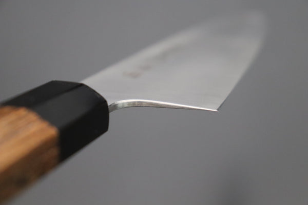 Fu-Rin-Ka-Zan Wa Gyuto Fu-Rin-Ka-Zan R-2 Clad Wa Series Wa Gyuto (210mm to 240mm, 2 sizes, Octagon Shaped Bocote Wood Handle)
