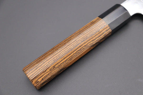 Fu-Rin-Ka-Zan Wa Gyuto Fu-Rin-Ka-Zan R-2 Damascus Wa Series Wa Gyuto (210mm to 270mm, 3 sizes, Octagonal Bocote Wood Handle)