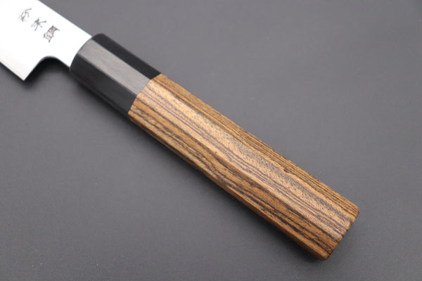 Fu-Rin-Ka-Zan Wa Petty Fu-Rin-Ka-Zan R-2 Clad Wa Series FR2-1B Wa Petty 165mm (6.4inch, Octagon Shaped Bocote Wood Handle)