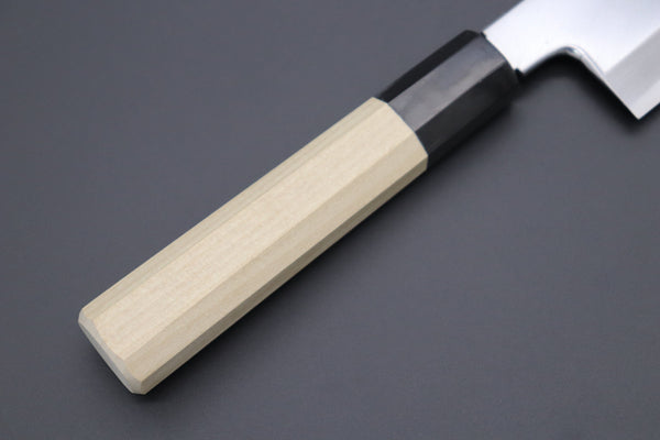 Fu-Rin-Ka-Zan Wa Santoku FBS-2 Wa Santoku 180mm (7inch) / Right Handed Fu-Rin-Ka-Zan Hon Kasumi Series FBS-2 Blue Steel No.2 Wa Santoku 180mm (7inch) (Single Bevel Edge)