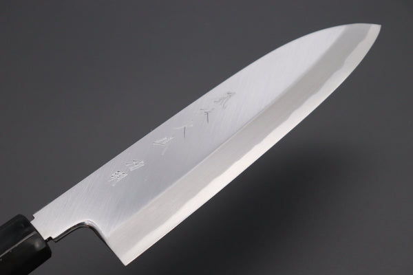 Fu-Rin-Ka-Zan Wa Santoku FBS-2 Wa Santoku 180mm (7inch) / Right Handed Fu-Rin-Ka-Zan Hon Kasumi Series FBS-2 Blue Steel No.2 Wa Santoku 180mm (7inch) (Single Bevel Edge)
