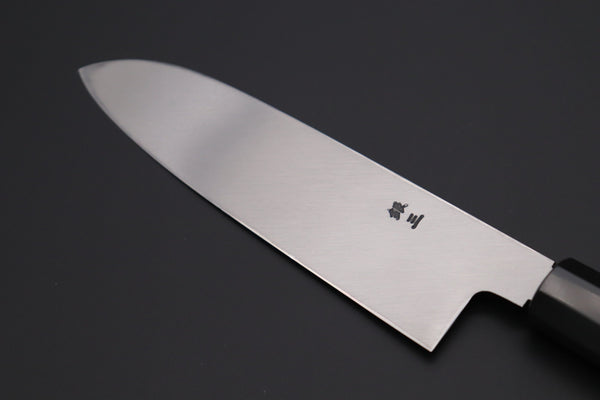 Fu-Rin-Ka-Zan Wa Santoku FG-15 Wa Santoku 180mm (7inch) / Right Handed Fu-Rin-Ka-Zan Hon Kasumi Series Gingami No.3 FG-15 Wa Santoku 180mm (7inch, Single Bevel Edge)