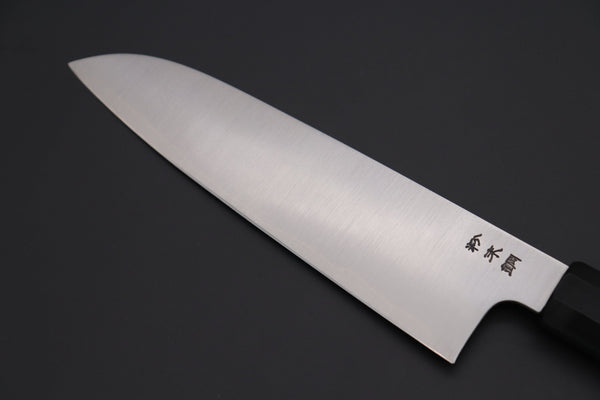 Fu-Rin-Ka-Zan Wa Santoku Fu-Rin-Ka-Zan R-2 Clad Wa Series FR2-3SAB Wa Santoku 190mm (7.4inch, Octagon Shaped Bocote Wood Handle)