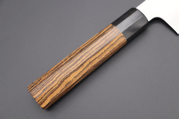 Fu-Rin-Ka-Zan Wa Santoku Fu-Rin-Ka-Zan R-2 Clad Wa Series FR2-3SAB Wa Santoku 190mm (7.4inch, Octagon Shaped Bocote Wood Handle)