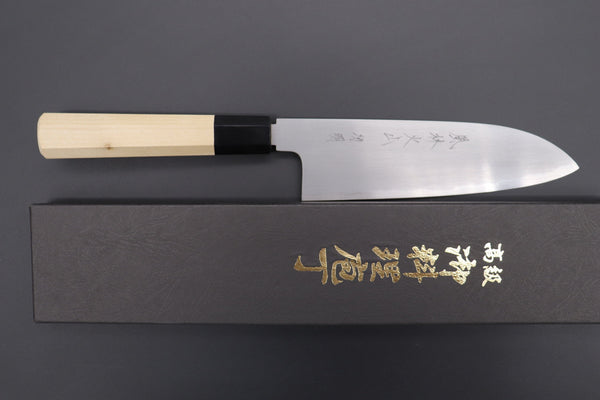Fu-Rin-Ka-Zan Wa Santoku FW-2 Wa Santoku180mm (7inch) Fu-Rin-Ka-Zan White Steel No.2 Wa Series FW-2 Wa Santoku 180mm (7inch)
