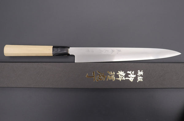 Fu-Rin-Ka-Zan Wa Sujihiki Fu-Rin-Ka-Zan Hon Kasumi Gingami No.3 Wa Sujihiki (240mm and 270mm, 2 Sizes, Double Bevel Edge)