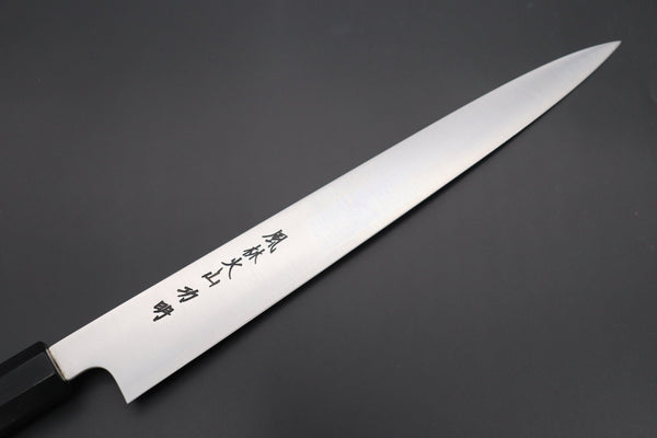 Fu-Rin-Ka-Zan Wa Sujihiki Fu-Rin-Ka-Zan R-2 Clad Wa Series Wa Sujihiki 270mm (10.6 Inch, Octagon Shaped Bocote Wood Handle)