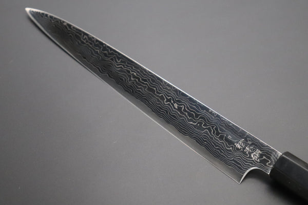 Fu-Rin-Ka-Zan Wa Sujihiki Fu-Rin-Ka-Zan R-2 Damascus Wa Series Wa Sujihiki (240mm and 270mm, 2 sizes) Octagon Shaped Magnolia Wooden Handle