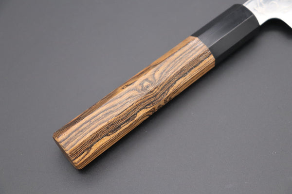 Fu-Rin-Ka-Zan Wa Sujihiki Fu-Rin-Ka-Zan R-2 Damascus Wa Series Wa Sujihiki (240mm and 270mm, Octagon Shaped Bocote Wood Handle)