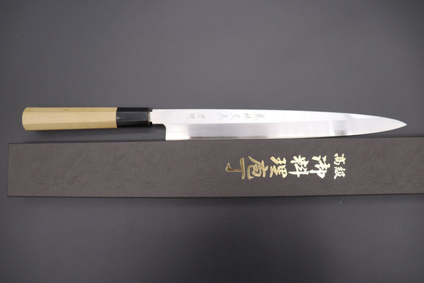 Fu-Rin-Ka-Zan Yanagiba Fu-Rin-Ka-Zan Hon Kasumi Series Blue Steel No.2 Yanagiba (240mm to 300mm, 3 sizes)