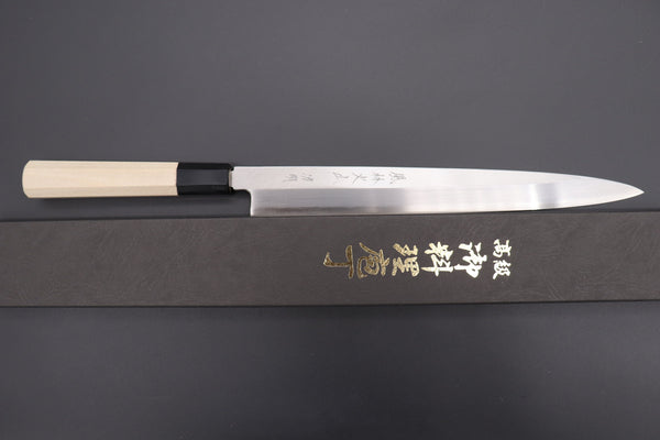 Fu-Rin-Ka-Zan Yanagiba Fu-Rin-Ka-Zan Hon Kasumi Series Gingami No.3 Yanagiba (240m to 300mm, 3 sizes)